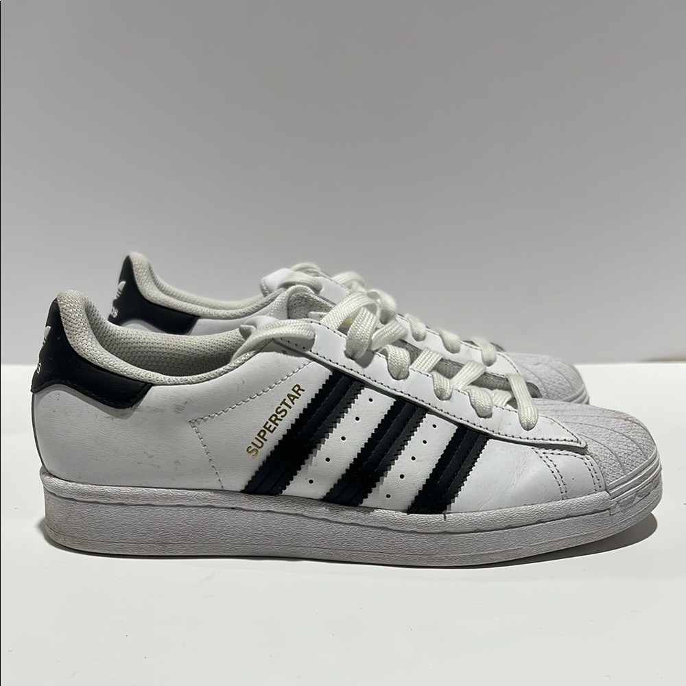 Adidas Superstar White Black Sneakers
